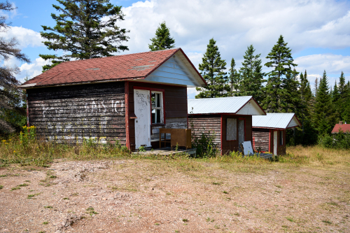 Restaurant Gargantua,Lieu,Été,Saison,MRC Rocher-Percé,Région,Percé,Industriel,Site abandonné,Jour,Temps
